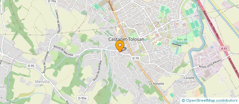 localisation de l'entreprise MONSIEUR MALIK RAMTANI à CASTANET-TOLOSAN