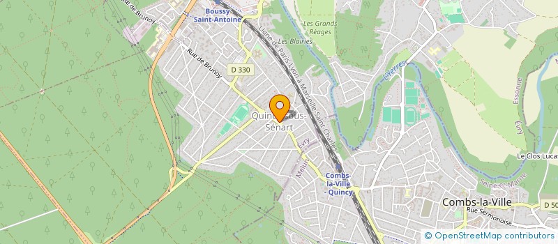 localisation de l'entreprise MONSIEUR MALIK REFOUFI  QUINCY-SOUS-SENART