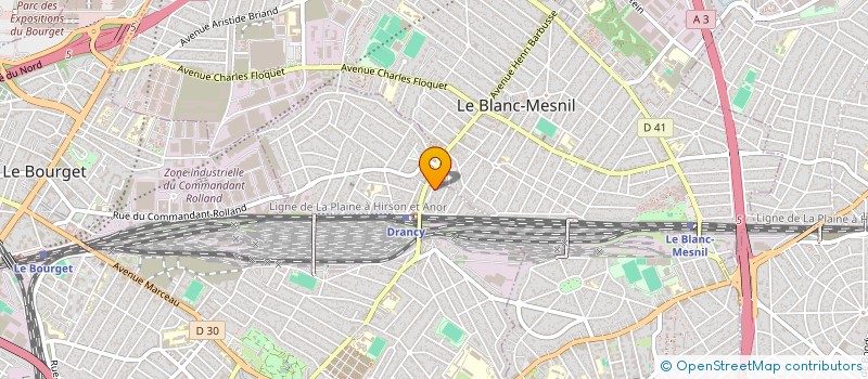 localisation de l'entreprise MONSIEUR MALIK SALHI à DRANCY