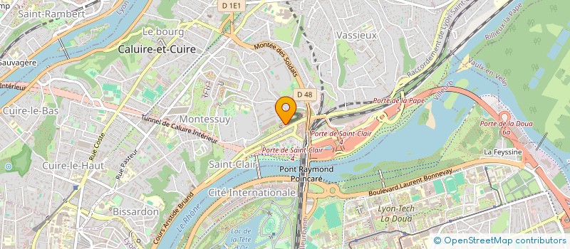 localisation de l'entreprise MONSIEUR MALIK SEBAOUI  CALUIRE-ET-CUIRE