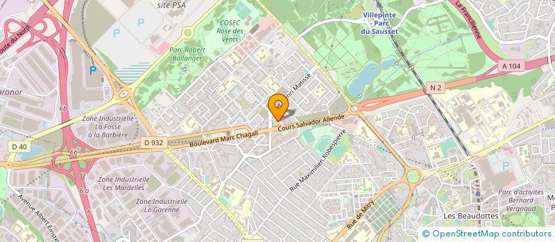 localisation de l'entreprise MONSIEUR MALIK SENOUCI à AULNAY-SOUS-BOIS