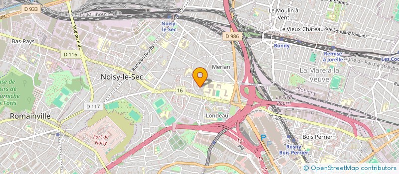 localisation de l'entreprise MONSIEUR MALIK SHIRAZ à NOISY-LE-SEC