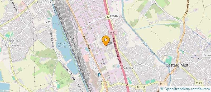 localisation de l'entreprise MONSIEUR MALIK SIMOUH  SAINT-ALBAN