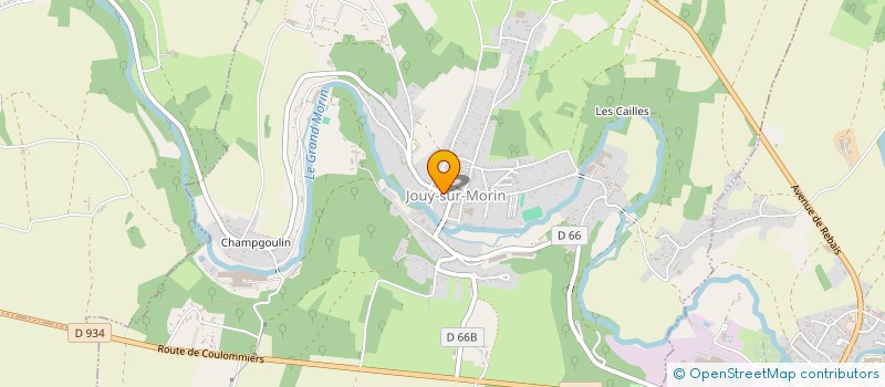 localisation de l'entreprise MONSIEUR MALIK SOUIDI  JOUY-SUR-MORIN