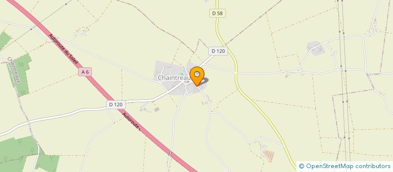 localisation de l'entreprise MONSIEUR MALIK TALEB BERROUANE  CHAINTREAUX