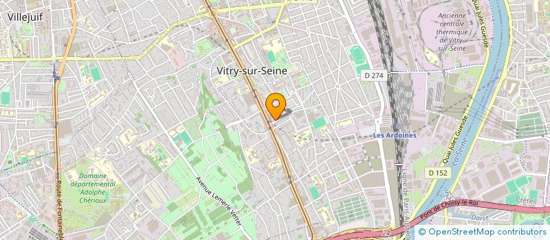 localisation de l'entreprise MONSIEUR MALIK TANDJIGORA à VITRY-SUR-SEINE