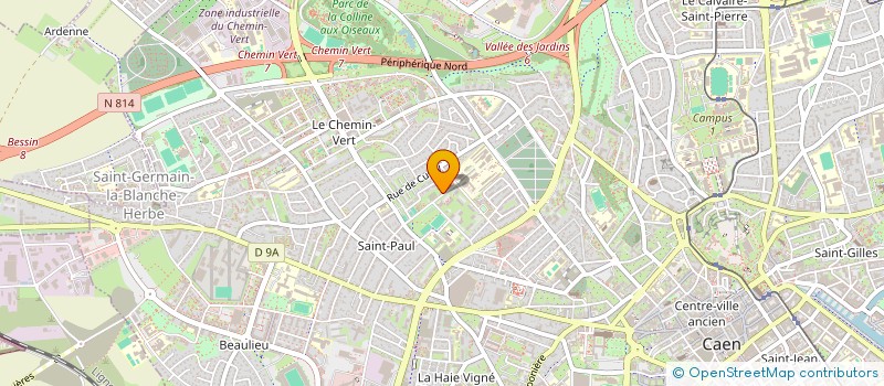 localisation de l'entreprise MONSIEUR MALIK THALHAOUI à CAEN