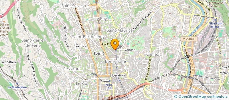 localisation de l'entreprise MONSIEUR MALIK TRAORE à NICE