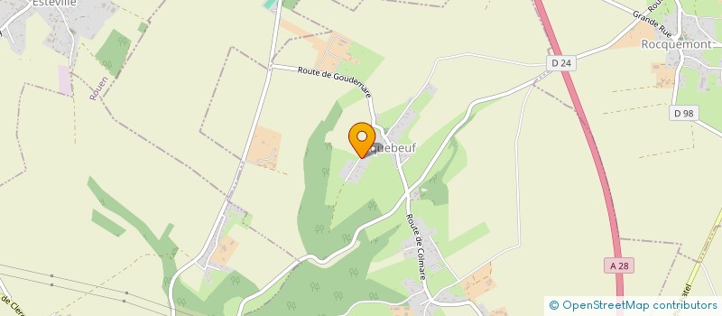 localisation de l'entreprise MONSIEUR MALIK YELMANI  YQUEBEUF