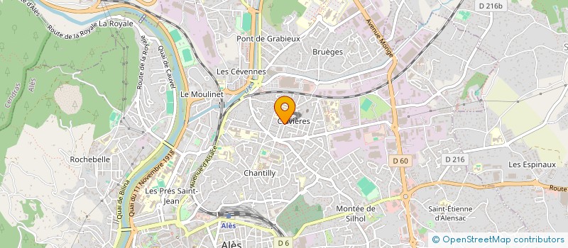 localisation de l'entreprise MONSIEUR MALIK ZAID à ALES