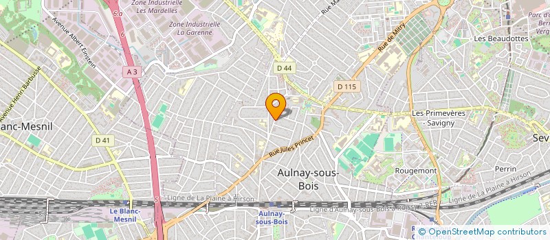 localisation de l'entreprise MONSIEUR MALIK ZAIM à AULNAY-SOUS-BOIS