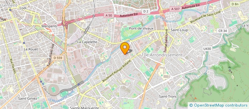 localisation de l'entreprise MONSIEUR MALIK ZENAIDI à MARSEILLE