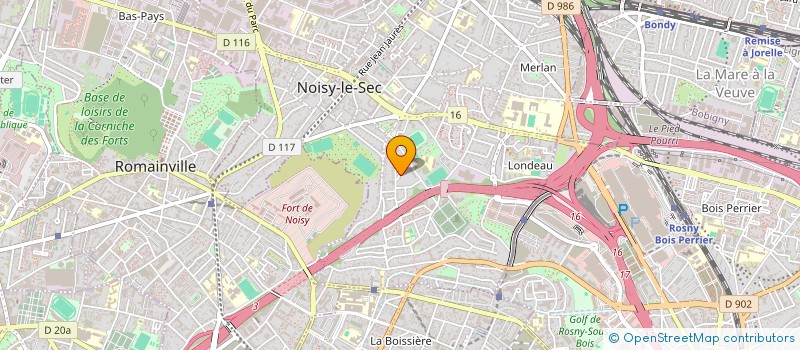 localisation de l'entreprise MONSIEUR MALIK ZENDJI à NOISY-LE-SEC