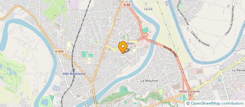 localisation de l'entreprise MONSIEUR MALIKI YODA à ALBI