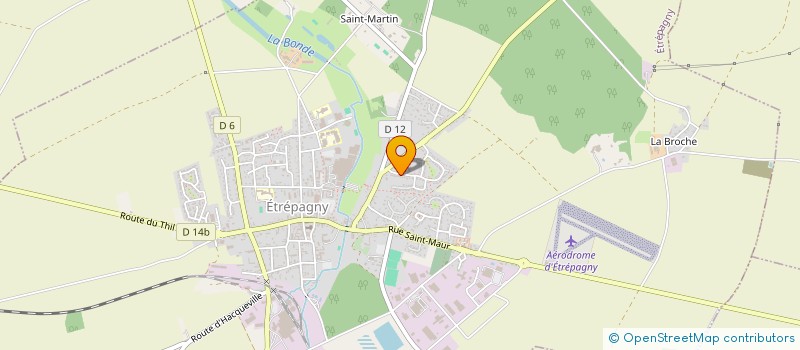 localisation de l'entreprise MONSIEUR MALITA EKONGO  ETREPAGNY