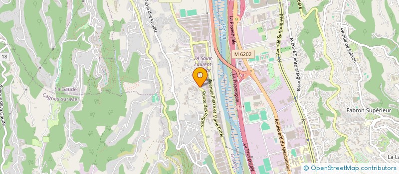 localisation de l'entreprise MONSIEUR MALKHAZI SAMKHARADZE  SAINT LAURENT DU VAR