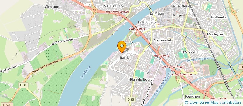 localisation de l'entreprise MONSIEUR MALKI ZAIDI  ARLES