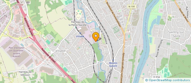 localisation de l'entreprise MONSIEUR MALLE DIOUMASSY à CORBEIL-ESSONNES