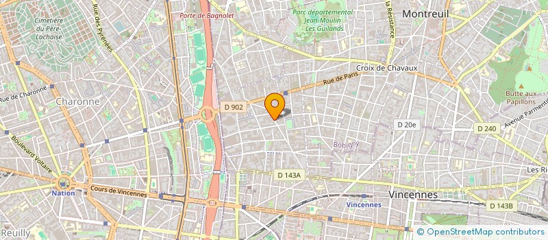 localisation de l'entreprise MONSIEUR MALLE N DIAYE à MONTREUIL