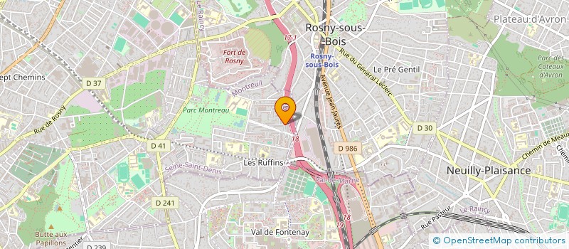 localisation de l'entreprise MONSIEUR MALLE TRAORE à MONTREUIL