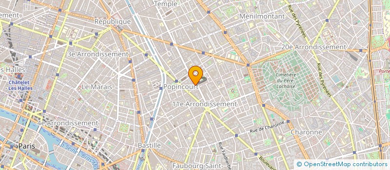 localisation de l'entreprise MONSIEUR MALLO GUIHENNEUF  PARIS