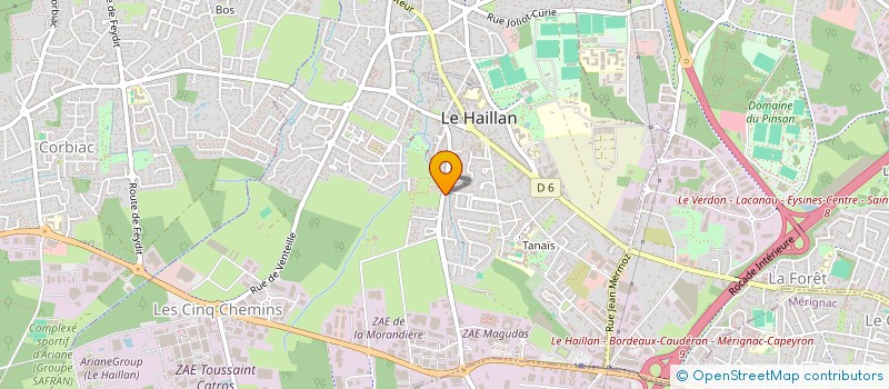 localisation de l'entreprise MONSIEUR MALLORY ANDRE à LE HAILLAN