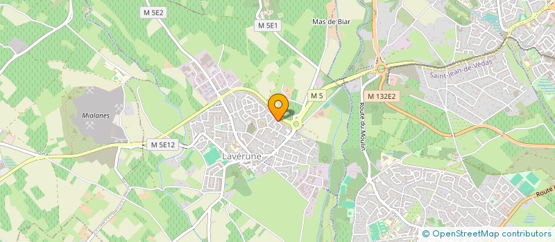 localisation de l'entreprise MONSIEUR MALO ARIAS  LAVERUNE