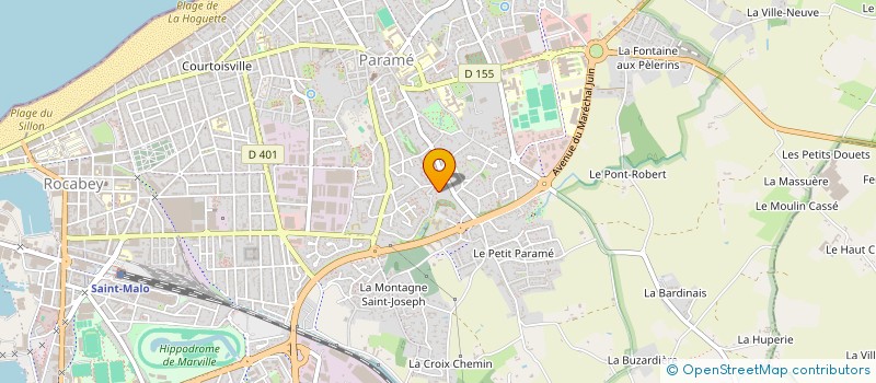 localisation de l'entreprise MONSIEUR MALO BESSEC à SAINT-MALO