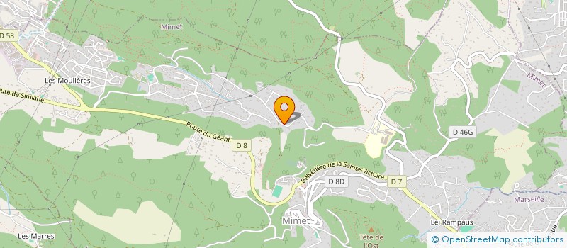 localisation de l'entreprise MONSIEUR MALO CINIERI  MIMET