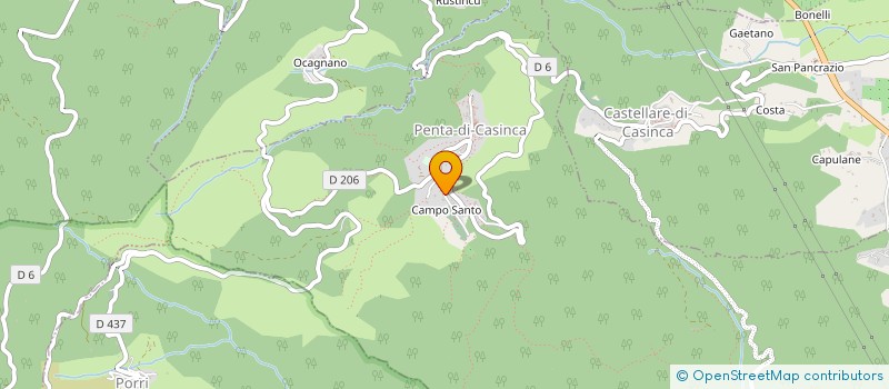 localisation de l'entreprise MONSIEUR MALO COUDRAY  PENTA-DI-CASINCA