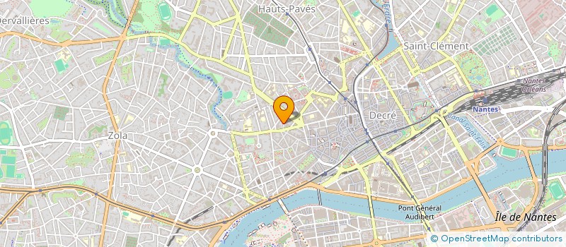 localisation de l'entreprise MONSIEUR MALO DE CHARENTENAY  NANTES