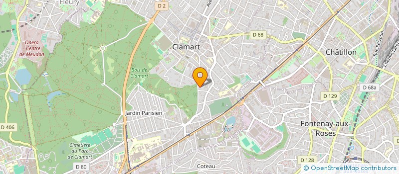 localisation de l'entreprise MONSIEUR MALO DEMARLE  CLAMART
