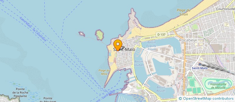localisation de l'entreprise MONSIEUR MALO DONATIEN GUIHARD à SAINT-MALO