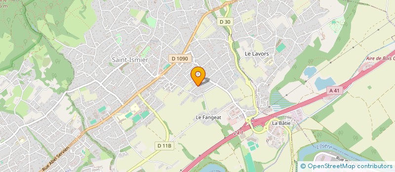 localisation de l'entreprise MONSIEUR MALO DUMAT  SAINT-ISMIER