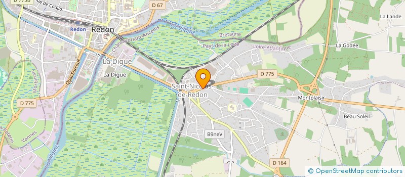 localisation de l'entreprise MONSIEUR MALO DUPONT  SAINT-NICOLAS-DE-REDON