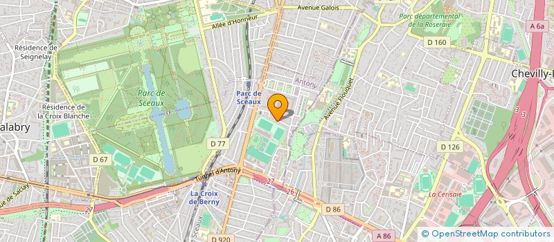 localisation de l'entreprise MONSIEUR MALO GALLIOT à ANTONY