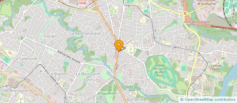 localisation de l'entreprise MONSIEUR MALO GUILLOT à NANTES