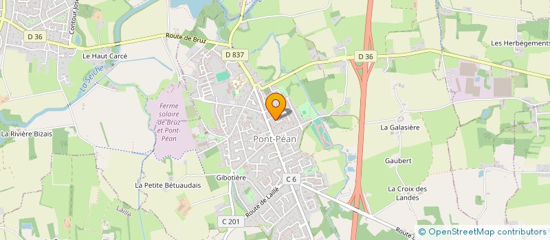 localisation de l'entreprise MONSIEUR MALO JO DAVID LEGALLAIS  PONT-PEAN