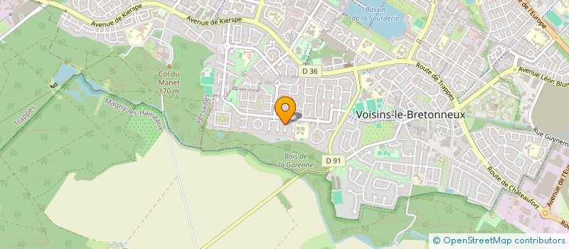 localisation de l'entreprise MONSIEUR MALO JOURNEL à VOISINS-LE-BRETONNEUX