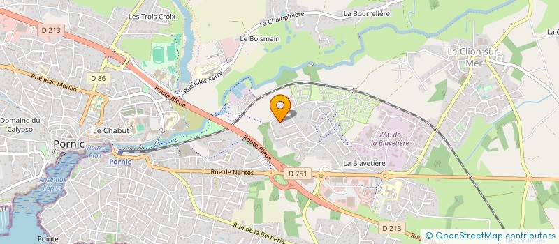 localisation de l'entreprise MONSIEUR MALO LABARRERE  PORNIC