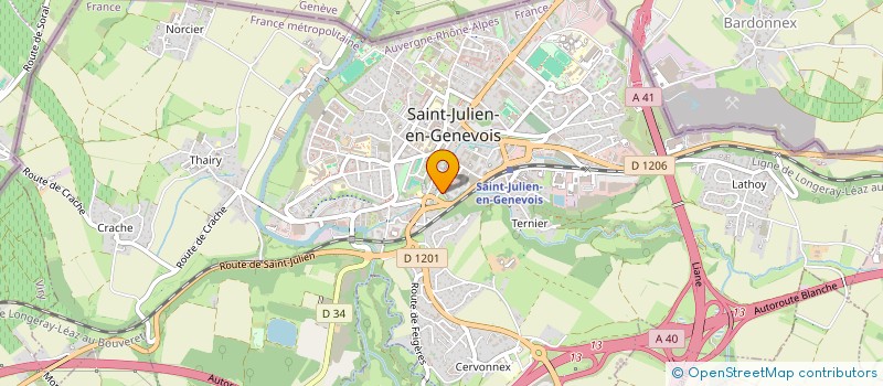 localisation de l'entreprise MONSIEUR MALO LAVOCAT à SAINT-JULIEN-EN-GENEVOIS