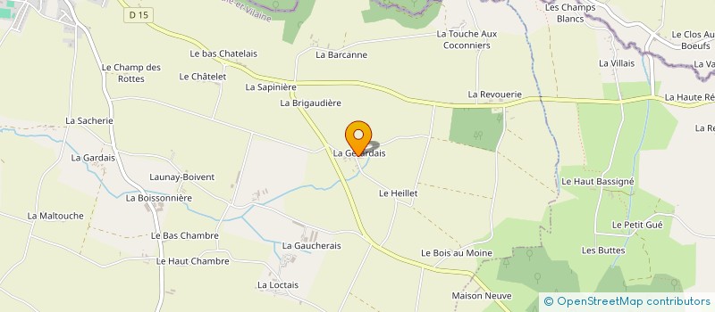 localisation de l'entreprise MONSIEUR MALO LEMOINE  VAL-COUESNON