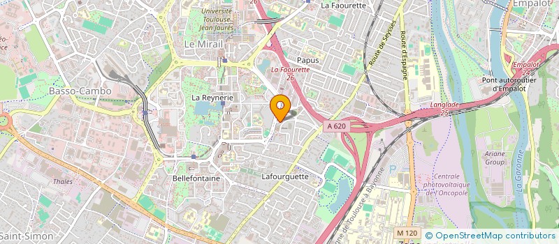 localisation de l'entreprise MONSIEUR MALO MOLES  TOULOUSE