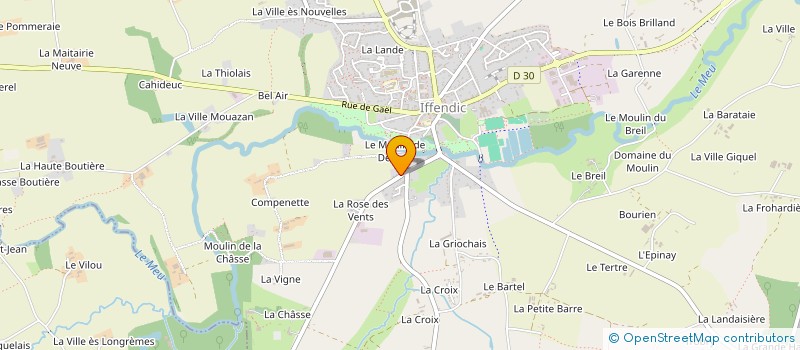 localisation de l'entreprise MONSIEUR MALO MONNERAIS  IFFENDIC