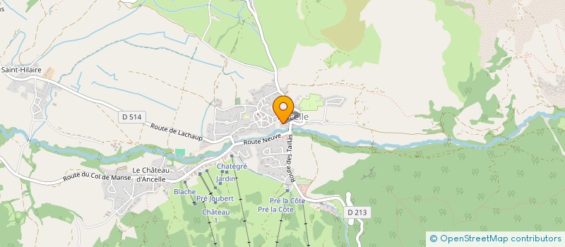 localisation de l'entreprise MONSIEUR MALO PELLOQUIN  ANCELLE