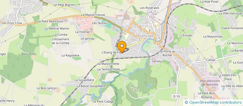 localisation de l'entreprise MONSIEUR MALO SOUDIER  PLANCOET