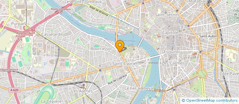 localisation de l'entreprise MONSIEUR MALO THEBAULT à TOULOUSE