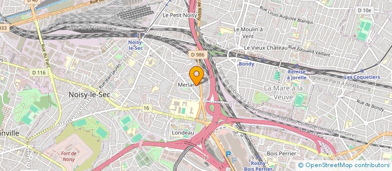 localisation de l'entreprise MONSIEUR MALO TITON à NOISY-LE-SEC