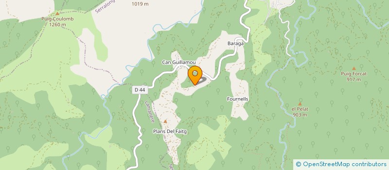 localisation de l'entreprise MONSIEUR MALO VALES  SERRALONGUE