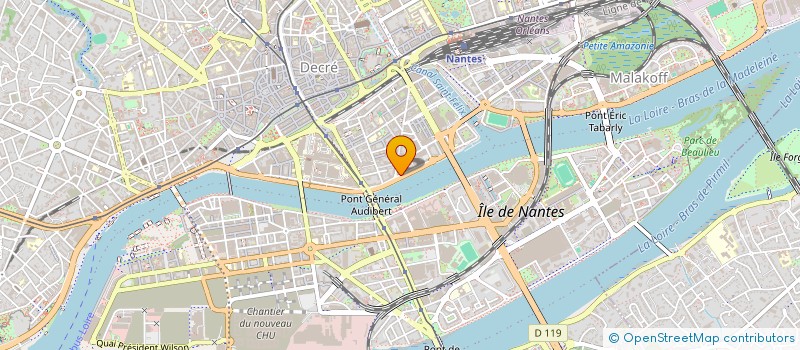 localisation de l'entreprise MONSIEUR MALONE KOUVEL  NANTES